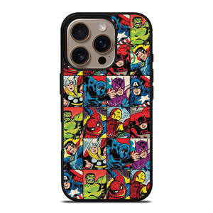 MARVEL SUPERHEROES CLASSIC COMIC iPhone 16 Pro Case