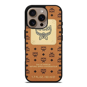 MCM WORLDWIDE PARFUM LOGO iPhone 16 Pro Case MCM WORLDWIDE PARFUM LOGO iPhone 16 Pro Case