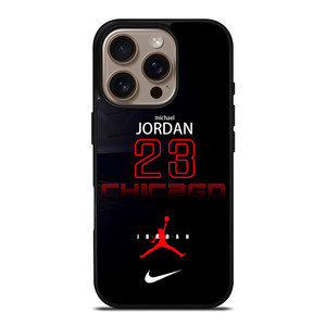 MICHAEL JORDAN 23 CHICAGO iPhone 16 Pro Case MICHAEL JORDAN 23 CHICAGO iPhone 16 Pro Case
