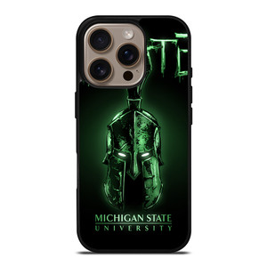 MICHIGAN STATE UNIVERSITY LOGO iPhone 16 Pro Case MICHIGAN STATE UNIVERSITY LOGO iPhone 16 Pro Case