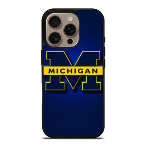 MICHIGAN WOLVERINE SYMBOL LOGO iPhone 16 Pro Case