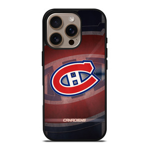 MONTREAL CANADIENS LOGO ICE HOCKEY iPhone 16 Pro Case