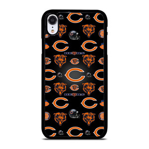 CHICAGO BEARS LOGO COLLAGE iPhone XR Case CHICAGO BEARS LOGO COLLAGE iPhone XR Case