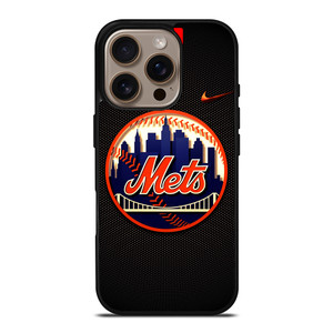 NEW YORK METS MLB WALLPAPER iPhone 16 Pro Case