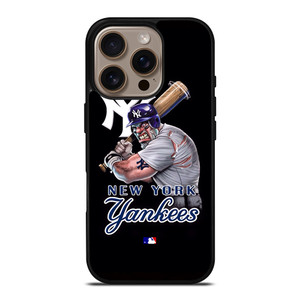 NEW YORK YANKEES BASEBALL MLB LOGO iPhone 16 Pro Case NEW YORK YANKEES BASEBALL MLB LOGO iPhone 16 Pro Case