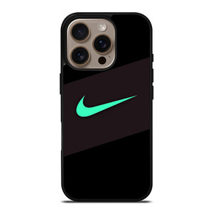 NIKE LIGHT GREEN LOGO iPhone 16 Pro Case