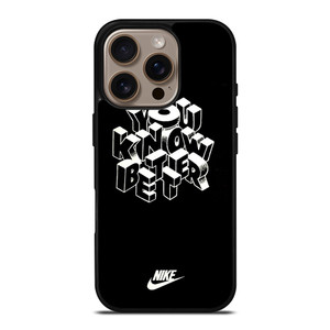 NIKE LOGO YOU KNOW BETTER iPhone 16 Pro Case NIKE LOGO YOU KNOW BETTER iPhone 16 Pro Case