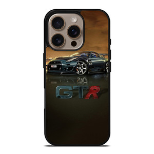 NISSAN GTR R35 SILVER GLOWING iPhone 16 Pro Case