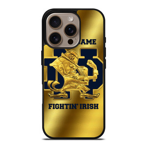 NOTRE DAME FIGHTING IRISH GOLD iPhone 16 Pro Case