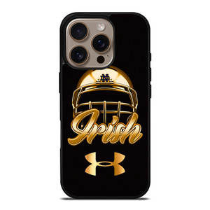 NOTRE DAME IRISH UNDER ARMOUR GOLD iPhone 16 Pro Case
