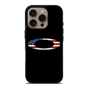 OAKLEY AMERICAN FLAG LOGO iPhone 16 Pro Case OAKLEY AMERICAN FLAG LOGO iPhone 16 Pro Case