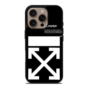 OFF WHITE iPhone 16 Pro Case