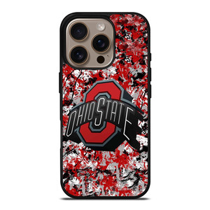 OHIE STATE BUCKEYES FOOTBALL EMBLEM iPhone 16 Pro Case