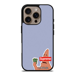 PATRICK SUPREME $3 iPhone 16 Pro Case PATRICK SUPREME $3 iPhone 16 Pro Case