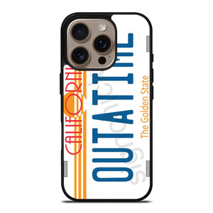 PLATE LICENSE CALIFORNIA iPhone 16 Pro Case PLATE LICENSE CALIFORNIA iPhone 16 Pro Case