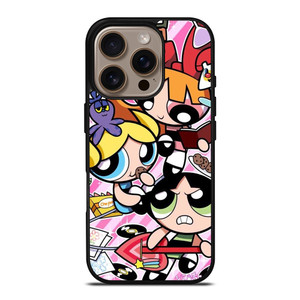 POWER PUFF GIRL CARTOON iPhone 16 Pro Case POWER PUFF GIRL CARTOON iPhone 16 Pro Case
