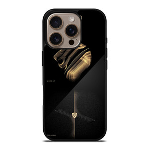 PUEGOT LOGO GOLD ELEGANT iPhone 16 Pro Case PUEGOT LOGO GOLD ELEGANT iPhone 16 Pro Case