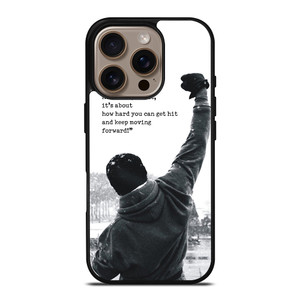 ROCKY MOTIVATIONAL QUOTES iPhone 16 Pro Case ROCKY MOTIVATIONAL QUOTES iPhone 16 Pro Case