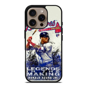 RONALD ACUNA JR ATLANTA BRAVES iPhone 16 Pro Case RONALD ACUNA JR ATLANTA BRAVES iPhone 16 Pro Case