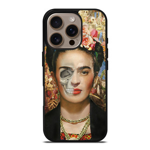 SKULL FRIDA KAHLO iPhone 16 Pro Case