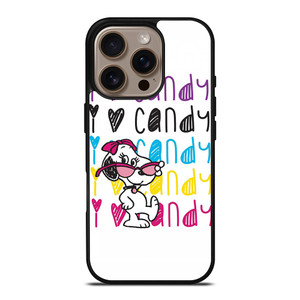 SNOOPY I LOVE CANDY iPhone 16 Pro Case SNOOPY I LOVE CANDY iPhone 16 Pro Case