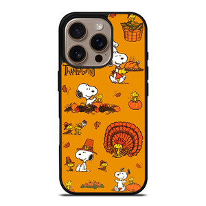 SNOOPY THE PEANUTS HAPPY THANKSGIVING iPhone 16 Pro Case SNOOPY THE PEANUTS HAPPY THANKSGIVING iPhone 16 Pro Case