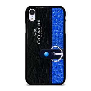COACH BAG BLUE iPhone XR Case