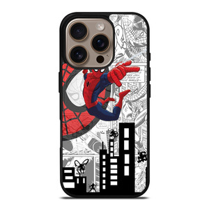 SPIDEMAN CARTOON COMIC iPhone 16 Pro Case SPIDEMAN CARTOON COMIC iPhone 16 Pro Case