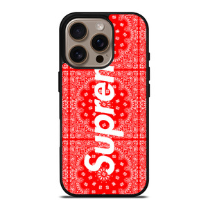 SUPREME BANDANA iPhone 16 Pro Case SUPREME BANDANA iPhone 16 Pro Case