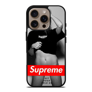 SUPREME GET YOUR BOLD ON iPhone 16 Pro Case SUPREME GET YOUR BOLD ON iPhone 16 Pro Case