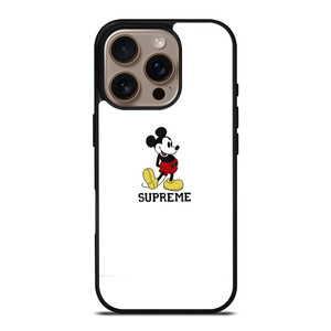 SUPREME LOGO MICKEY MOUSE iPhone 16 Pro Case SUPREME LOGO MICKEY MOUSE iPhone 16 Pro Case