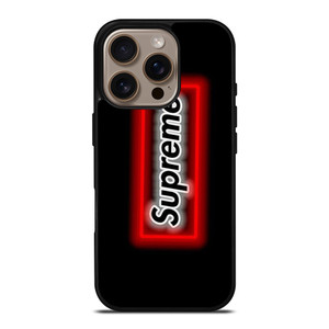 SUPREME LOGO NEON BOX iPhone 16 Pro Case