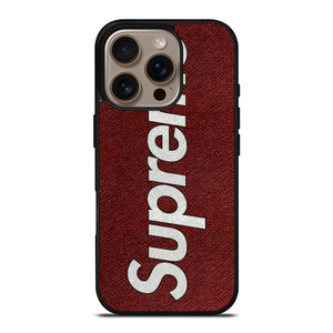 SUPREME LOGO ON CANVAS iPhone 16 Pro Case