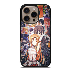 SWORD ART ONLINE KIRITO AND ASUNA LOVE iPhone 16 Pro Case SWORD ART ONLINE KIRITO AND ASUNA LOVE iPhone 16 Pro Case