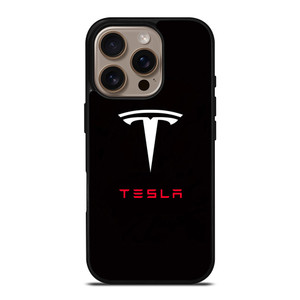 TESLA ELECTRIC CAR LOGO iPhone 16 Pro Case