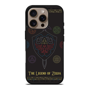 THE LEGEND OF ZELDA GAME ICON LOGO iPhone 16 Pro Case THE LEGEND OF ZELDA GAME ICON LOGO iPhone 16 Pro Case