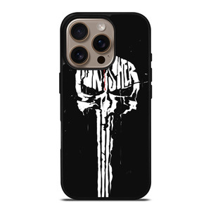 THE PUNISHER SKULL SPLASH EFFECT iPhone 16 Pro Case THE PUNISHER SKULL SPLASH EFFECT iPhone 16 Pro Case