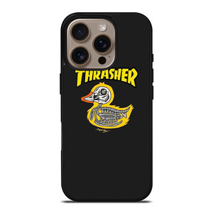 THRASHER SKATEBOARD MAGAZINE DUCK iPhone 16 Pro Case THRASHER SKATEBOARD MAGAZINE DUCK iPhone 16 Pro Case