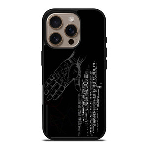 TOOL BAND LYRICS iPhone 16 Pro Case TOOL BAND LYRICS iPhone 16 Pro Case