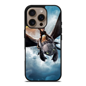 TOOTHLESS AND HICCUP TRAIN YOUR DRAGON iPhone 16 Pro Case TOOTHLESS AND HICCUP TRAIN YOUR DRAGON iPhone 16 Pro Case