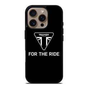 TRIUMPH FOR THE RIDE LOGO iPhone 16 Pro Case TRIUMPH FOR THE RIDE LOGO iPhone 16 Pro Case