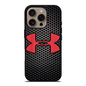 UNDER ARMOUR BLACK SYMBOL RED iPhone 16 Pro Case UNDER ARMOUR BLACK SYMBOL RED iPhone 16 Pro Case