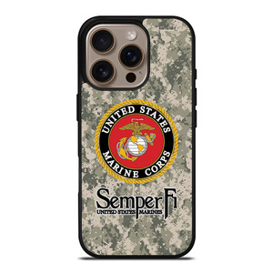 USMC US MARINE CORPS SEMPER iPhone 16 Pro Case USMC US MARINE CORPS SEMPER iPhone 16 Pro Case