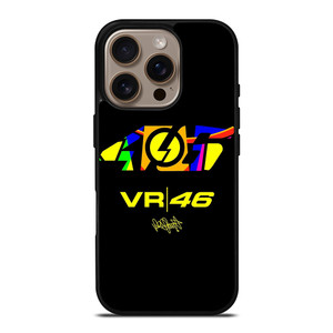 VALENTINO ROSSI 46 LOGO THE DOCTOR iPhone 16 Pro Case VALENTINO ROSSI 46 LOGO THE DOCTOR iPhone 16 Pro Case
