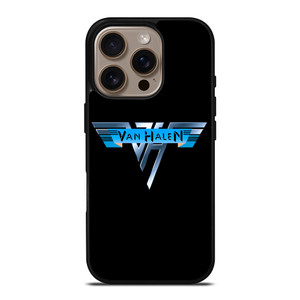 VAN HALLEN GUITAR LOGO EMBLEM iPhone 16 Pro Case VAN HALLEN GUITAR LOGO EMBLEM iPhone 16 Pro Case