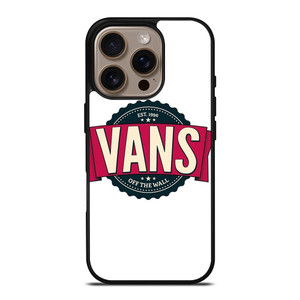 VANS CLASSIC LOGO BADGE iPhone 16 Pro Case VANS CLASSIC LOGO BADGE iPhone 16 Pro Case