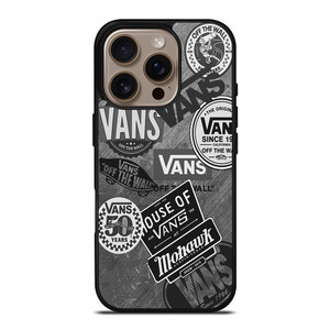 VANS CLASSIC STICKER COLLAGE iPhone 16 Pro Case VANS CLASSIC STICKER COLLAGE iPhone 16 Pro Case