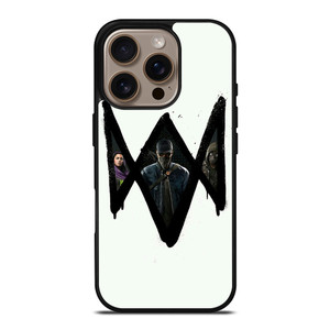 WATCH DOGS 2 LOGO ART iPhone 16 Pro Case WATCH DOGS 2 LOGO ART iPhone 16 Pro Case
