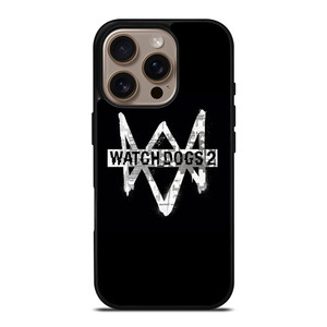 WATCH DOGS 2 LOGO iPhone 16 Pro Case WATCH DOGS 2 LOGO iPhone 16 Pro Case