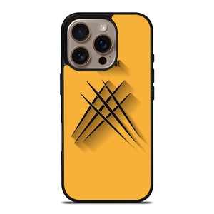 WOLFERINE YELLOW CLAW X-MEN iPhone 16 Pro Case WOLFERINE YELLOW CLAW X-MEN iPhone 16 Pro Case